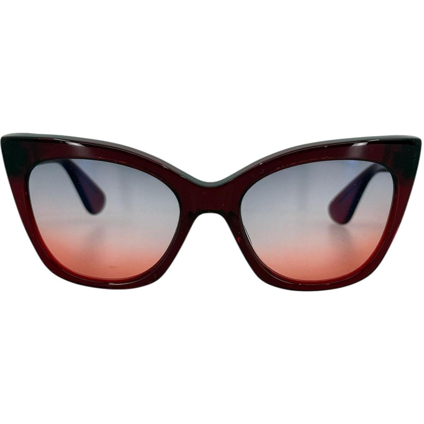 Chrome Hearts Glitter Goo II Sunglasses Red