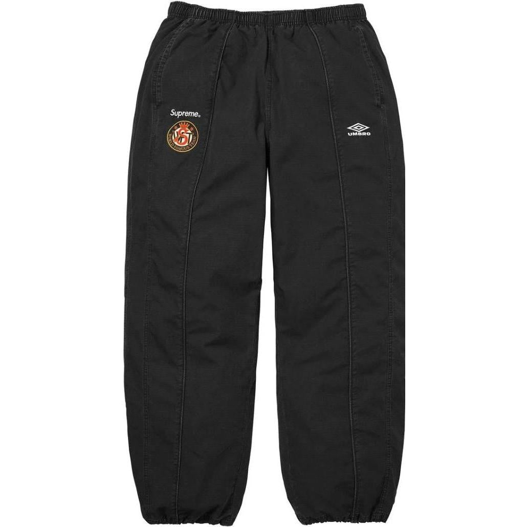 Supreme Umbro Cotton Ripstop Track Pant Black