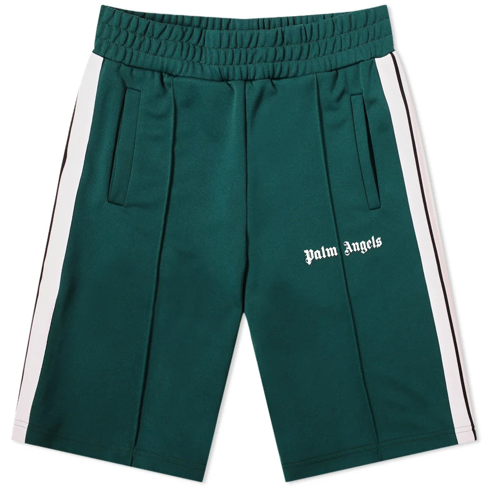 Palm Angels Shorts Green White