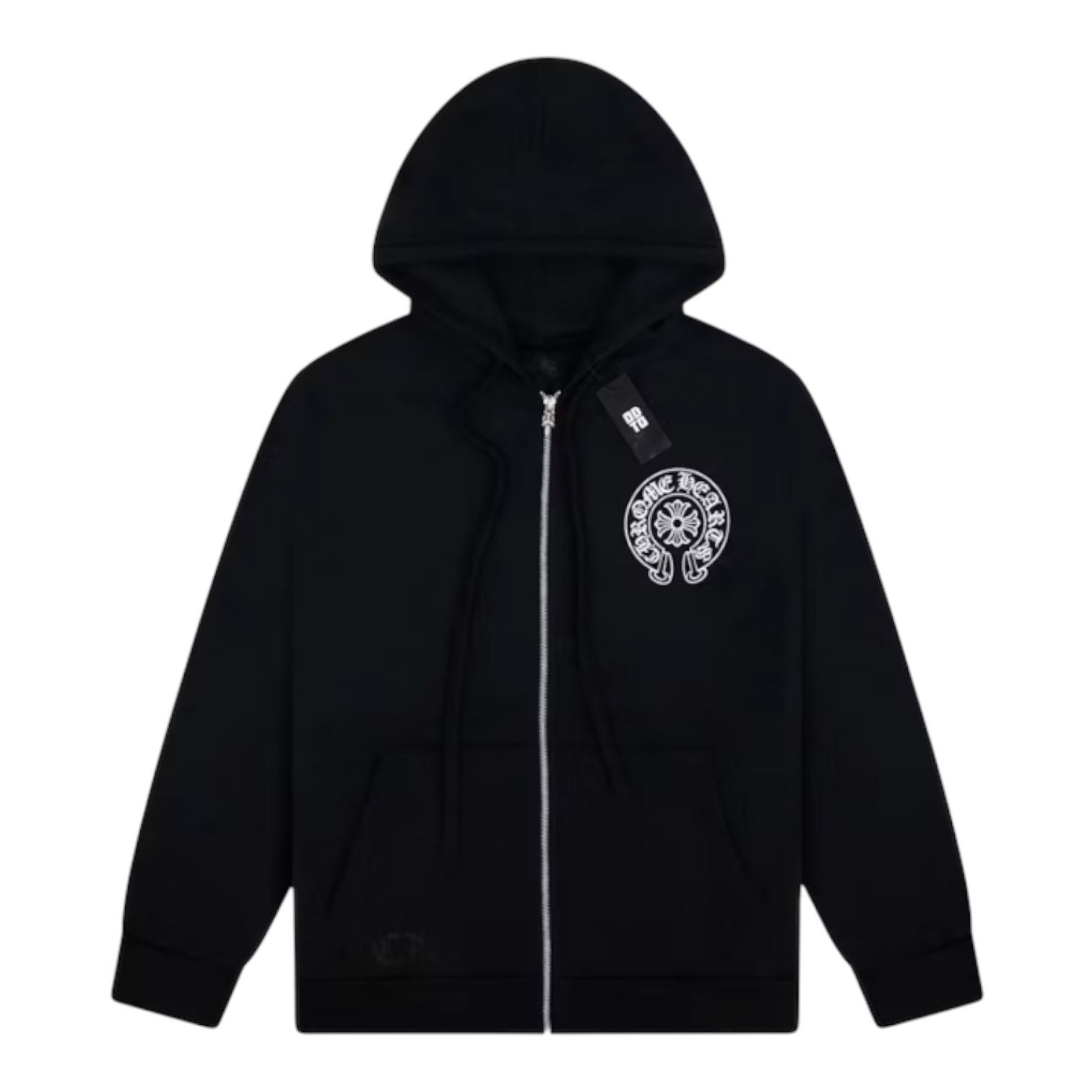 Chrome Hearts Miami Exclusive Zip Up Hoodie Black