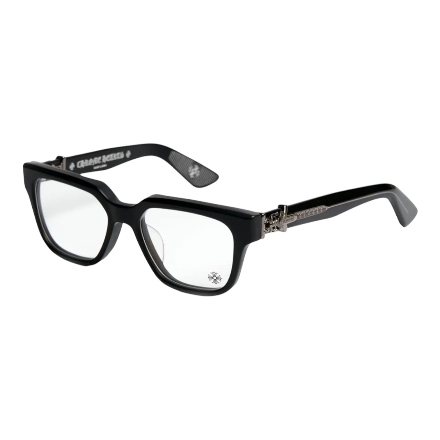 Chrome Hearts Vagillionaire II Black/Silver Glasses