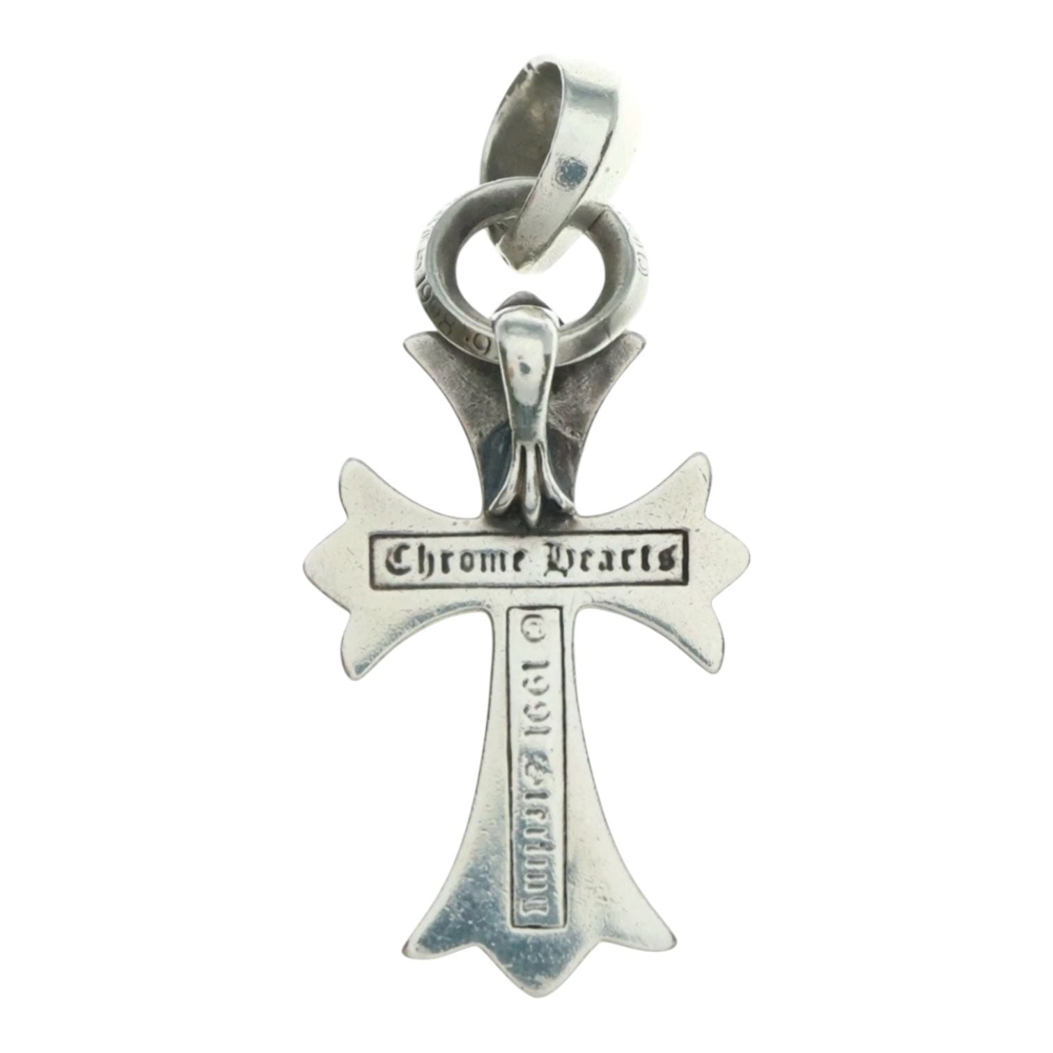 Chrome Hearts Small Cross Silver Pendant