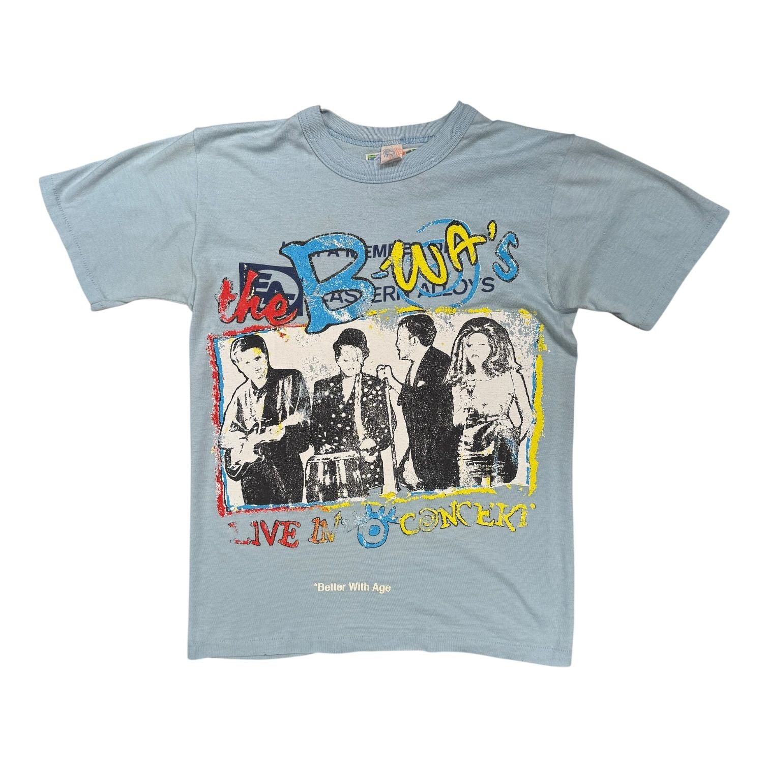 Better With Age Cosmic T-Shirt Light Blue