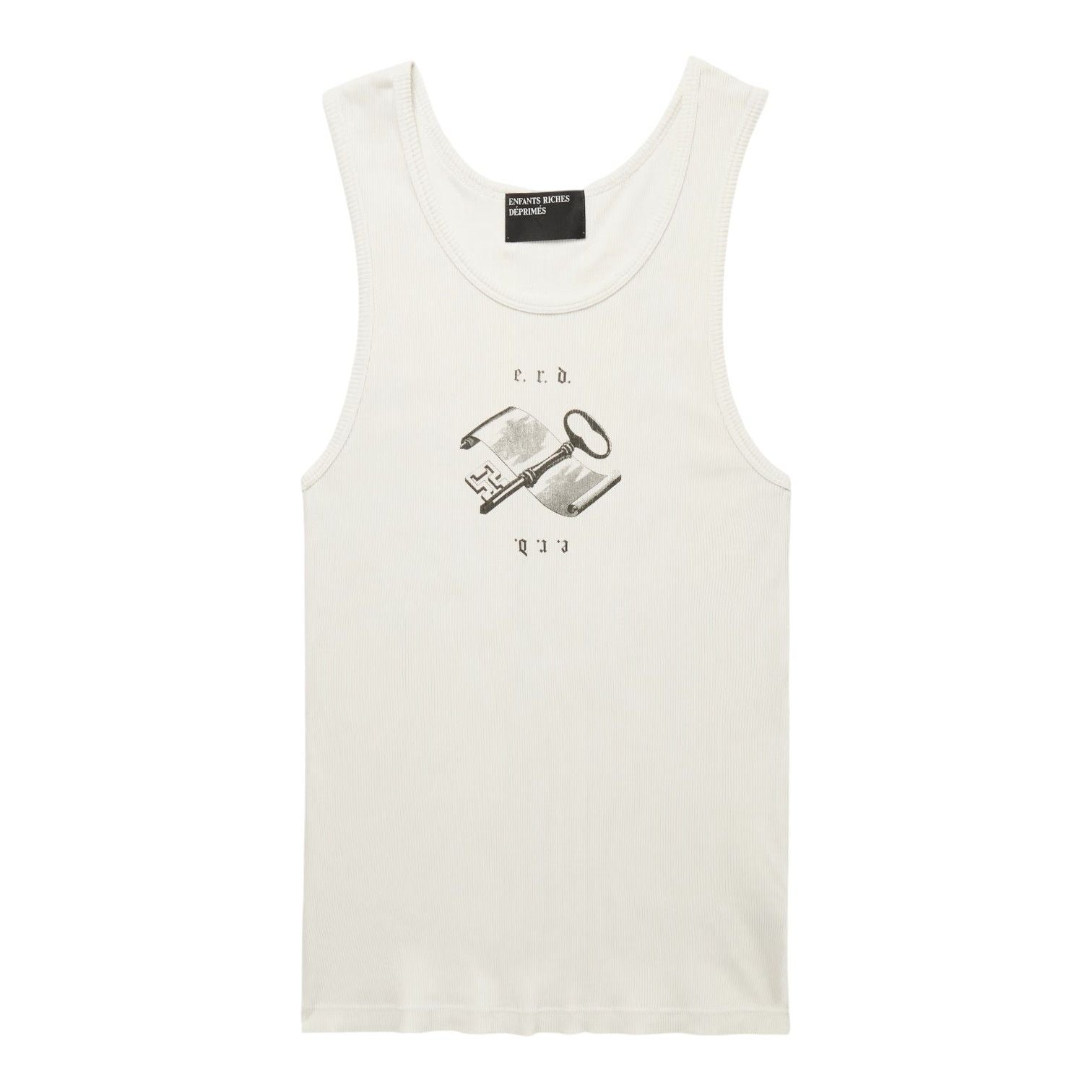 Enfants Riches Déprimés Academic Logo Tank Top White