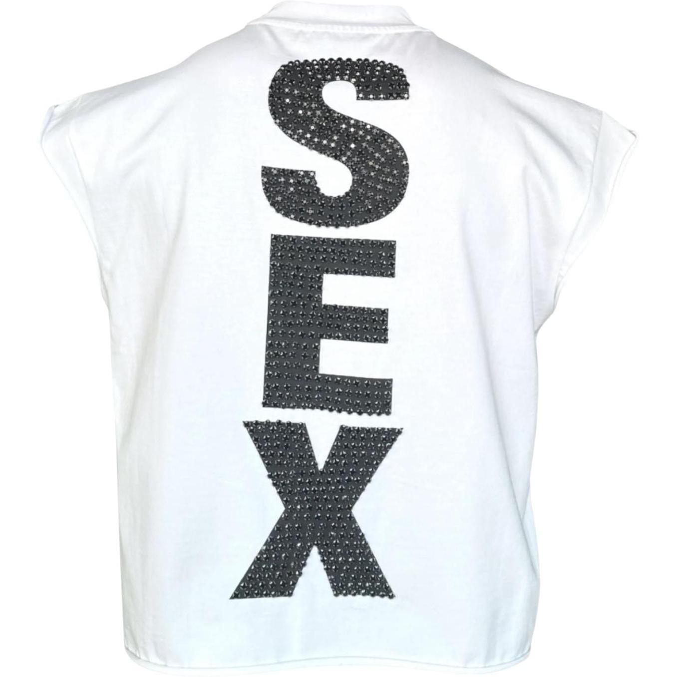 Matière de Désirs Madonna Cutoff T-Shirt White