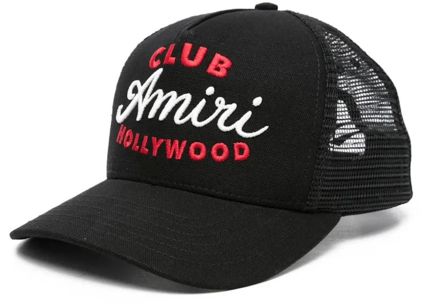 AMIRI Club Amiri Trucker Cap Black