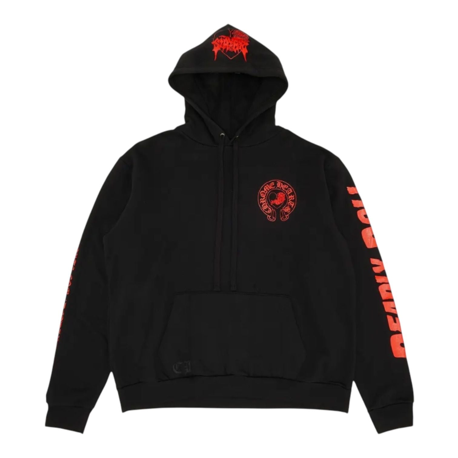 Chrome Hearts x Deadly Doll Online Exclusive Hoodie Black/Red