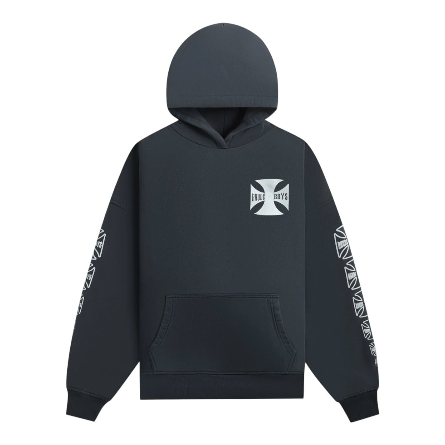 Rhude Boys Hoodie Vintage Black