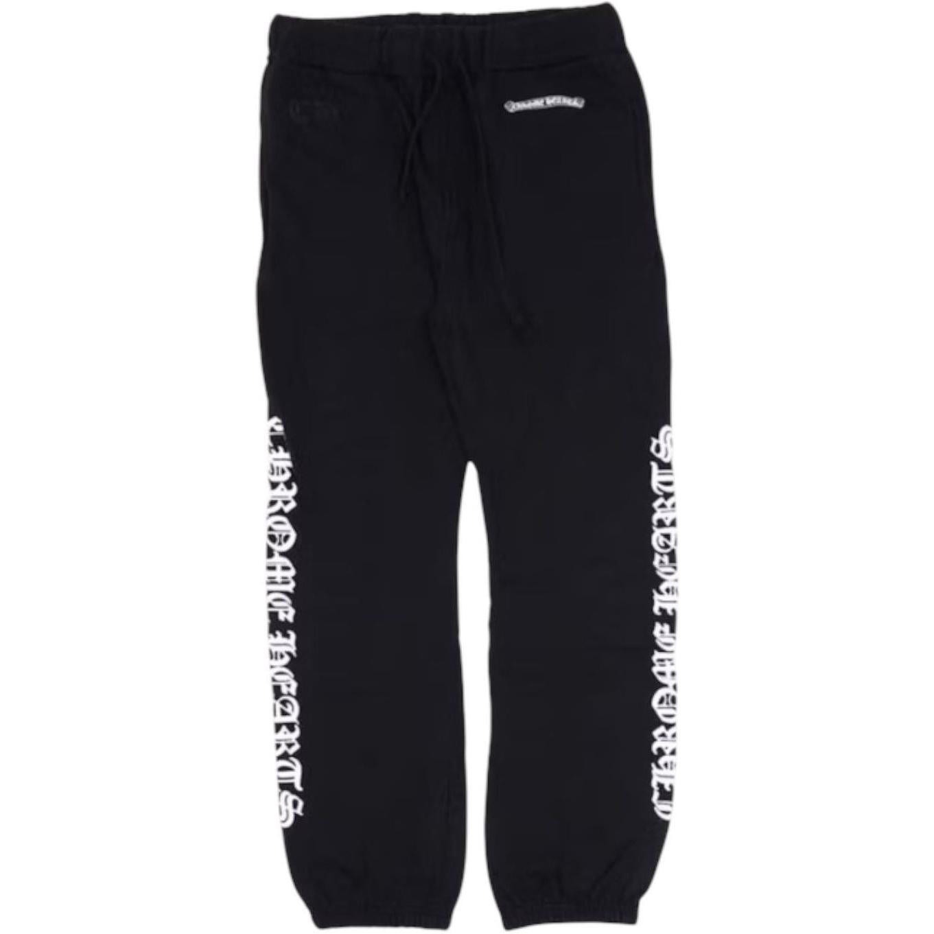 Chrome Hearts Logo Sweatpants Black