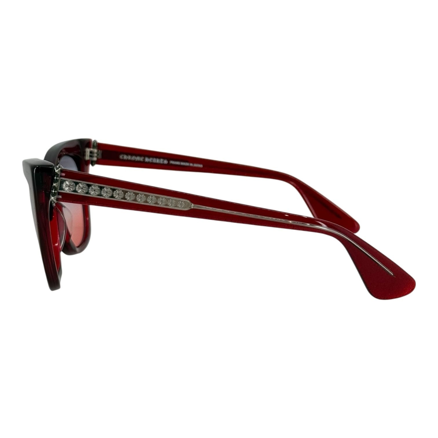 Chrome Hearts Glitter Goo II Sunglasses Red