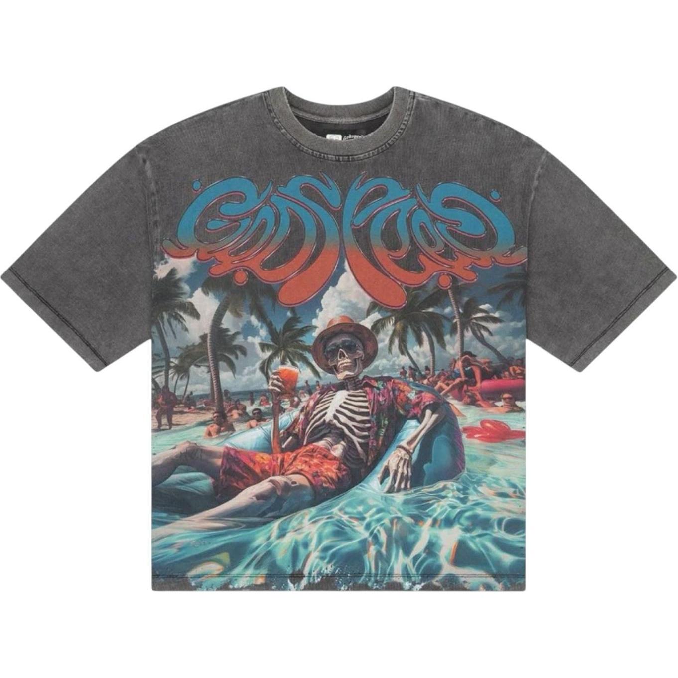 Godspeed Pool Party T-Shirt Grey Wash