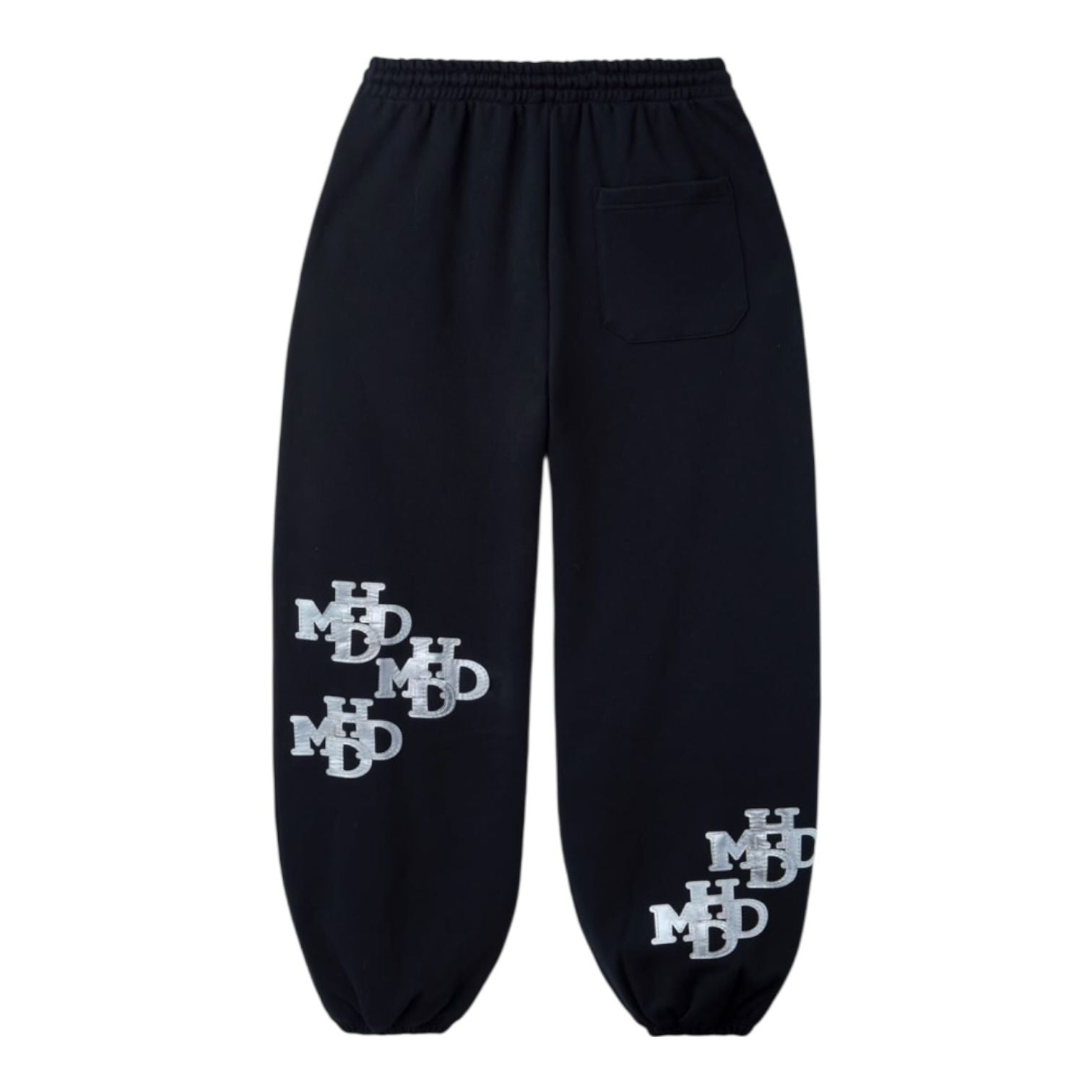 Happy Memories Don't Die HMDD Scrunch Patch Sweatpants Black