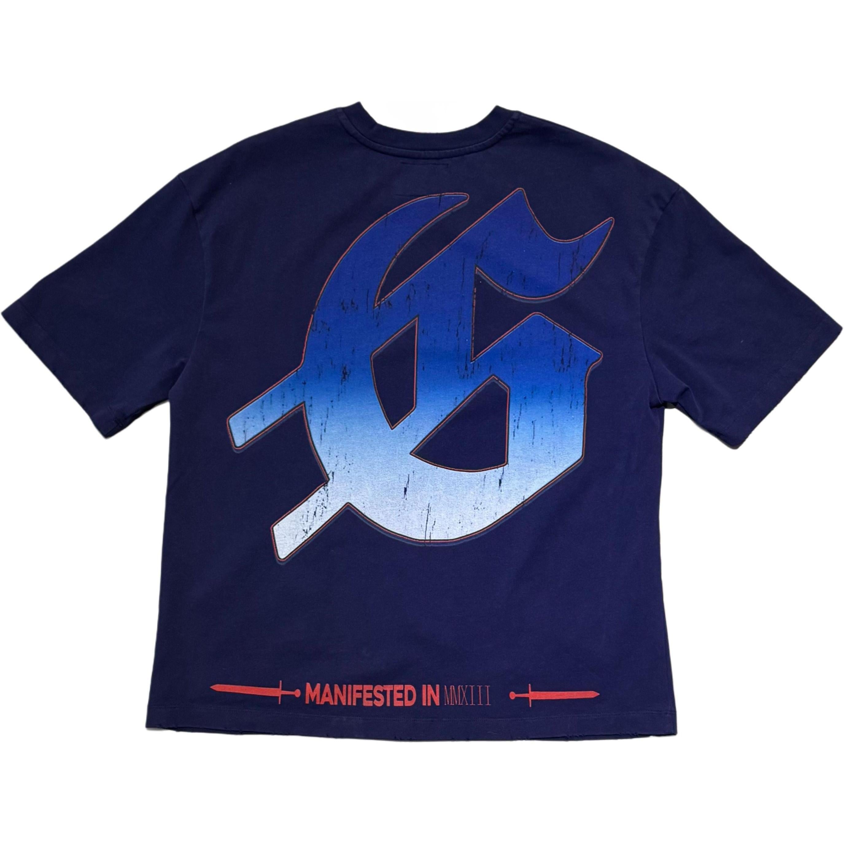 Godspeed Endzone T-Shirt Navy