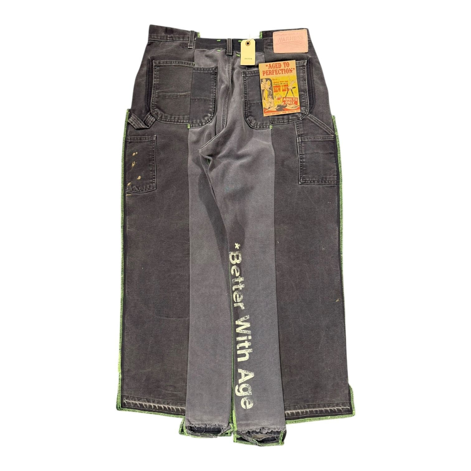 Better With Age Lemon Single-Knee Trouser Multi