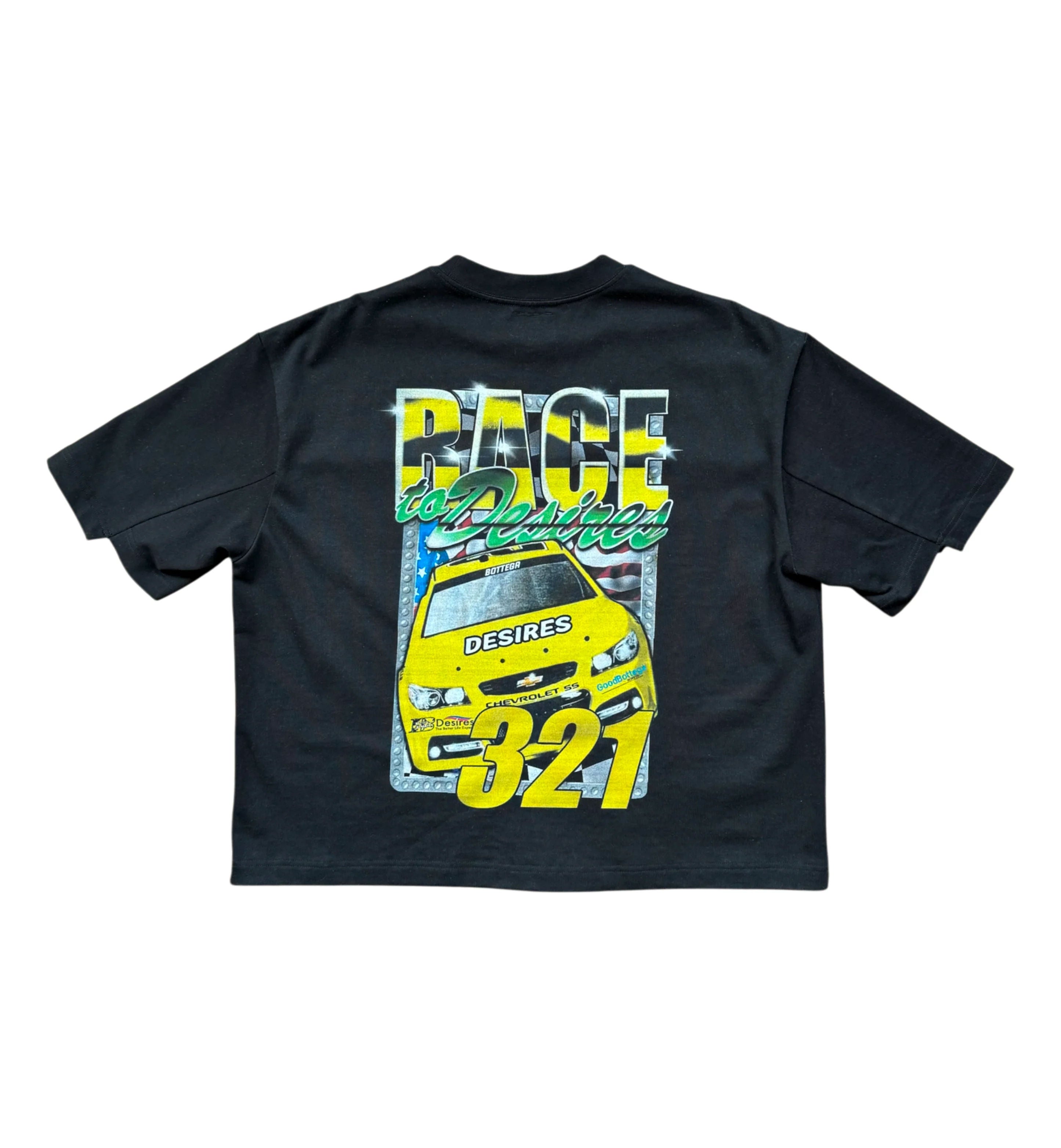 Bottega Desires Race T-Shirt Black
