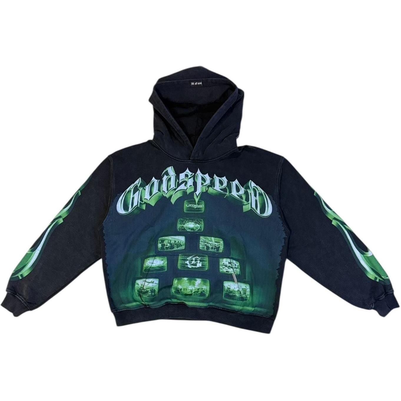 Godspeed Overstimulation 2025 Hoodie Black Wash
