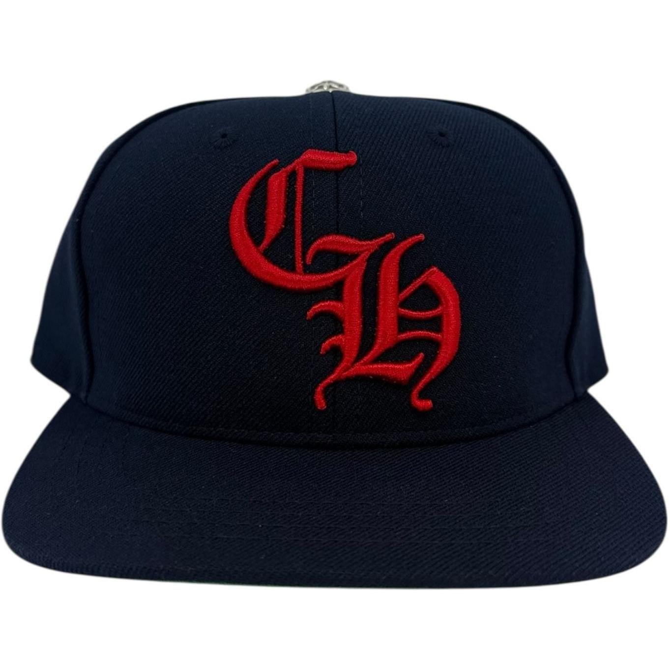 Chrome Hearts CH Baseball Cap Navy/Red