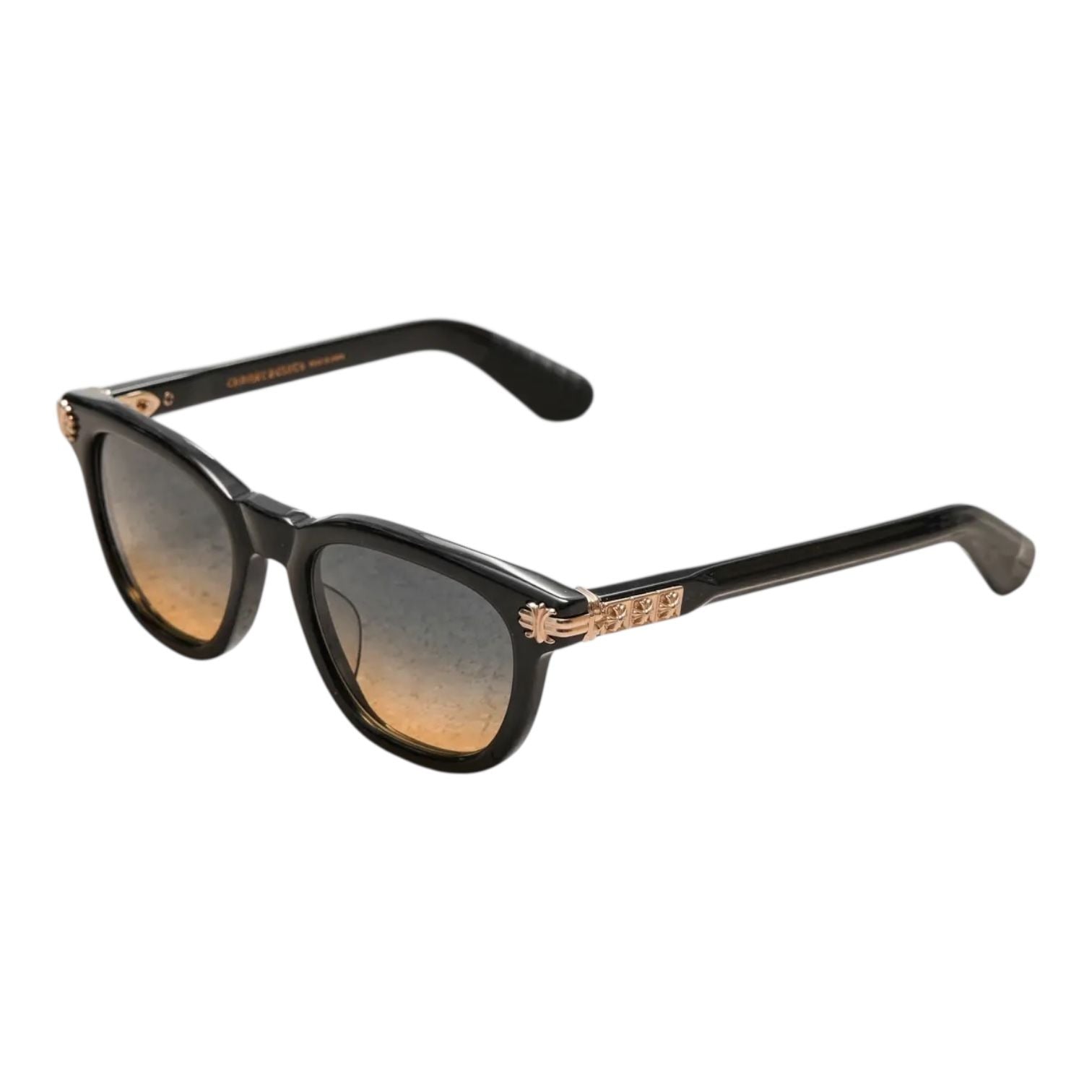 Chrome Hearts Smoke Show Sunglasses Black Gold