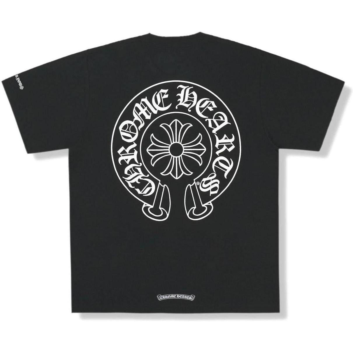 Chrome Hearts Horse Shoe Logo Pocket T-Shirt Black