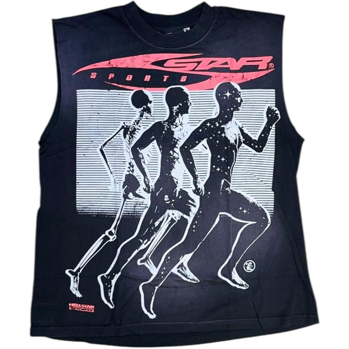 Hellstar Marathon Cutoff T-Shirt Black