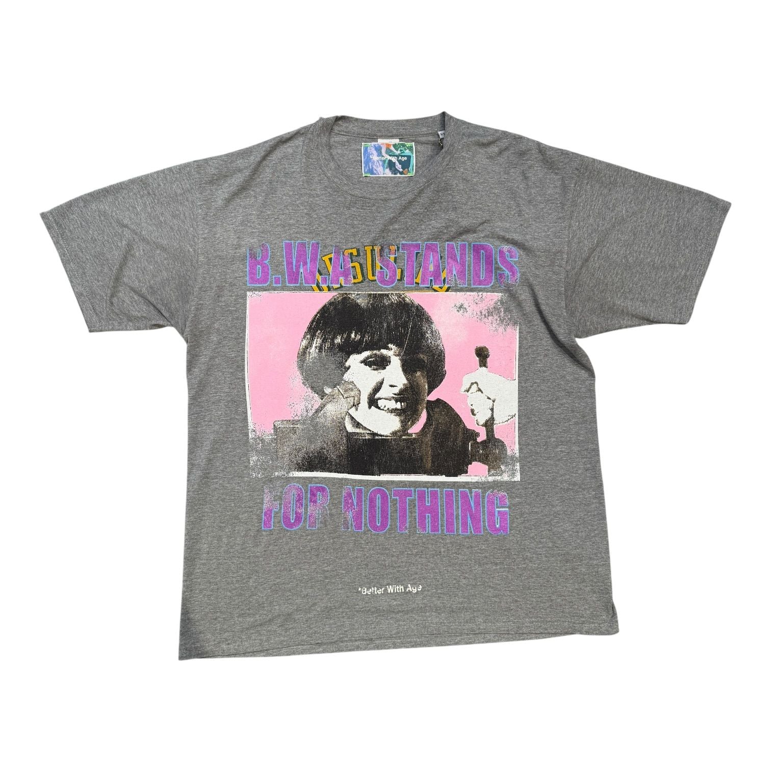 Better With Age Modest T-Shirt Grey