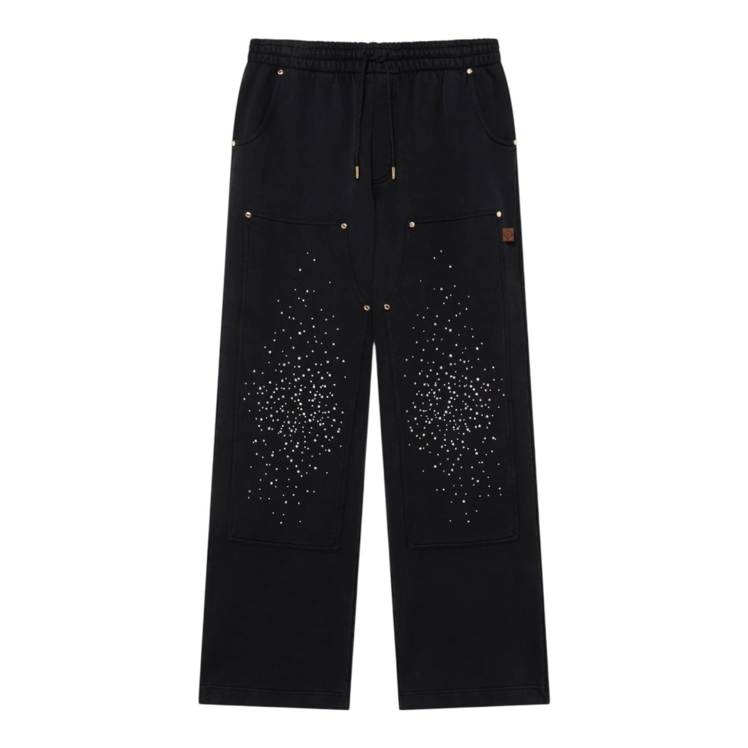 Casablanca La Prémonition Crystal Embellished Sweatpants