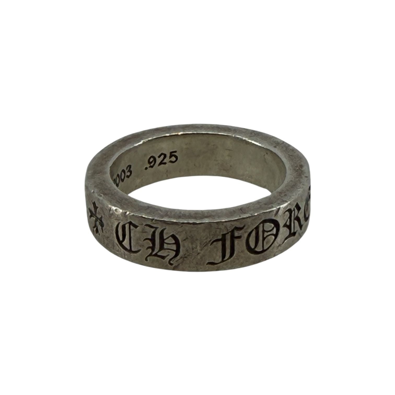 Chrome Hearts Forever Cross Ring - Size 9.5