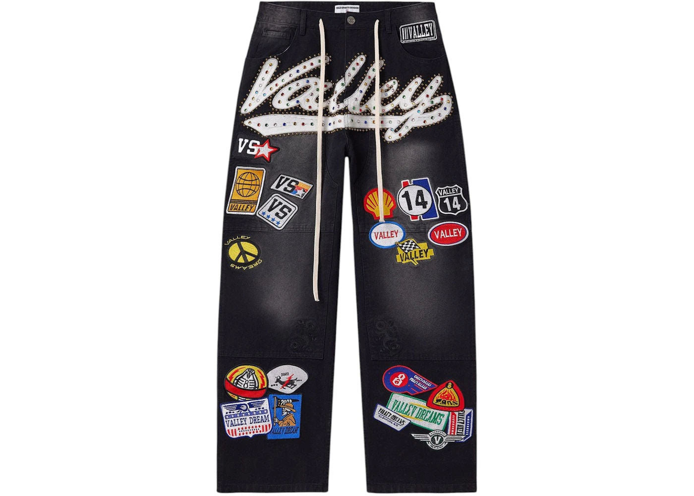 Vale Forever 1980's Painters Pant Black
