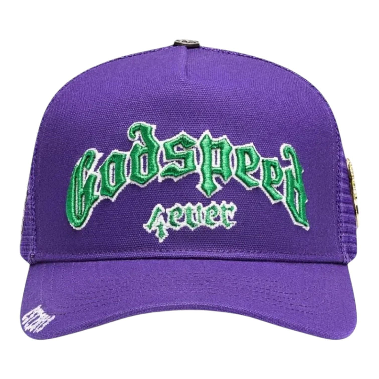 Godspeed GS Forever Trucker Hat Purple Green