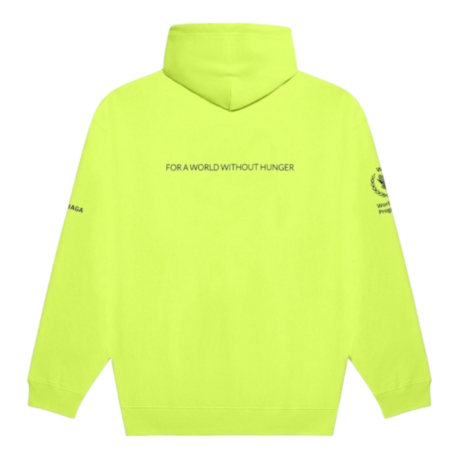 Balenciaga World Food Programme Green Hoodie
