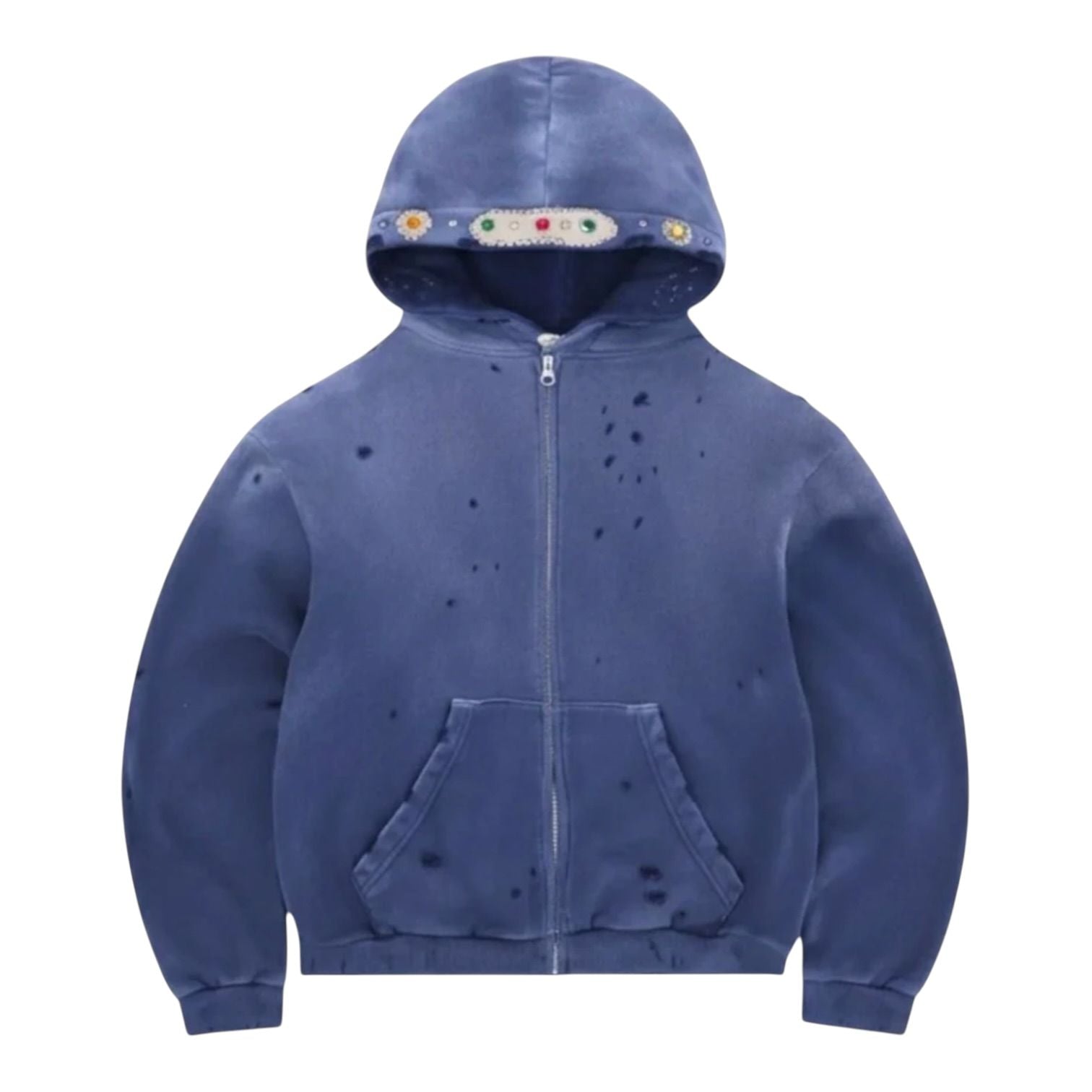 Bravest Studios Sapphire Zip Up Hoodie Purple