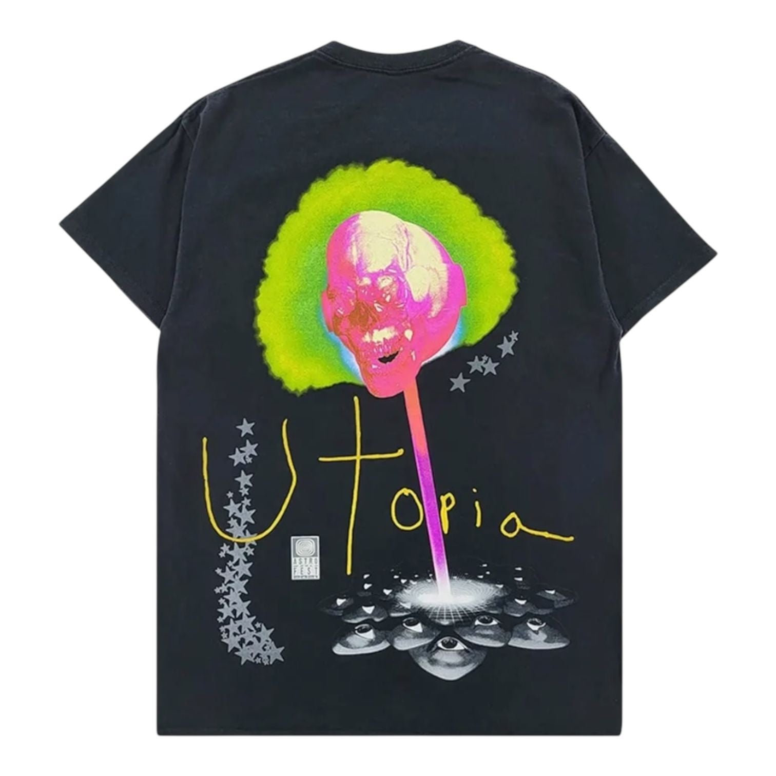 Travis Scott Astrofest Lollipop T-Shirt Black