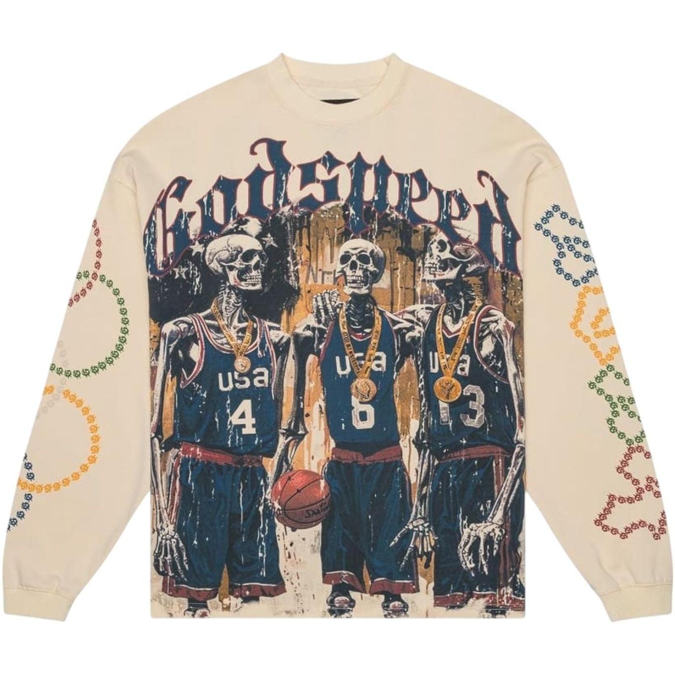 Godspeed DreamTeam '24 LS T-Shirt (Bone)