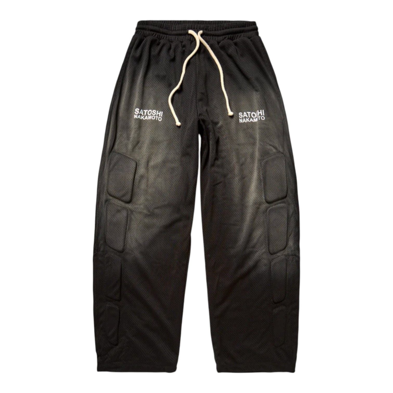 Satoshi Nakamoto Mesh Moto Sweatpants