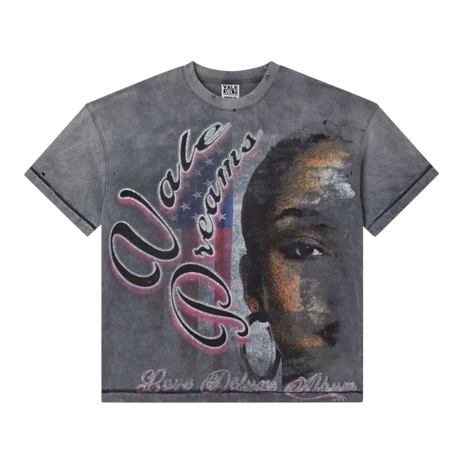 Vale Forever Taboo Bling Tee Grey