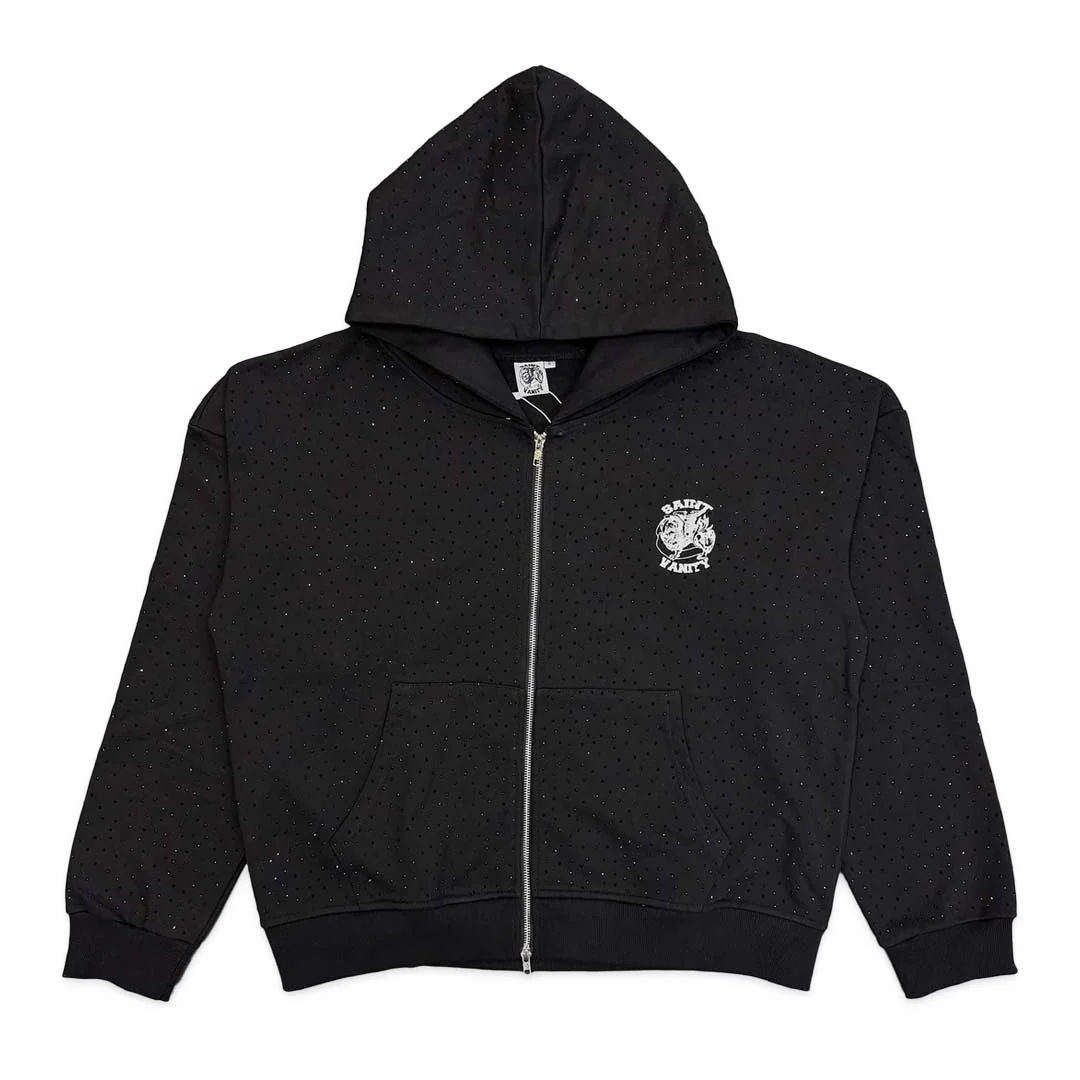 Saint Vanity VVS Zip Up Hoodie Oreo