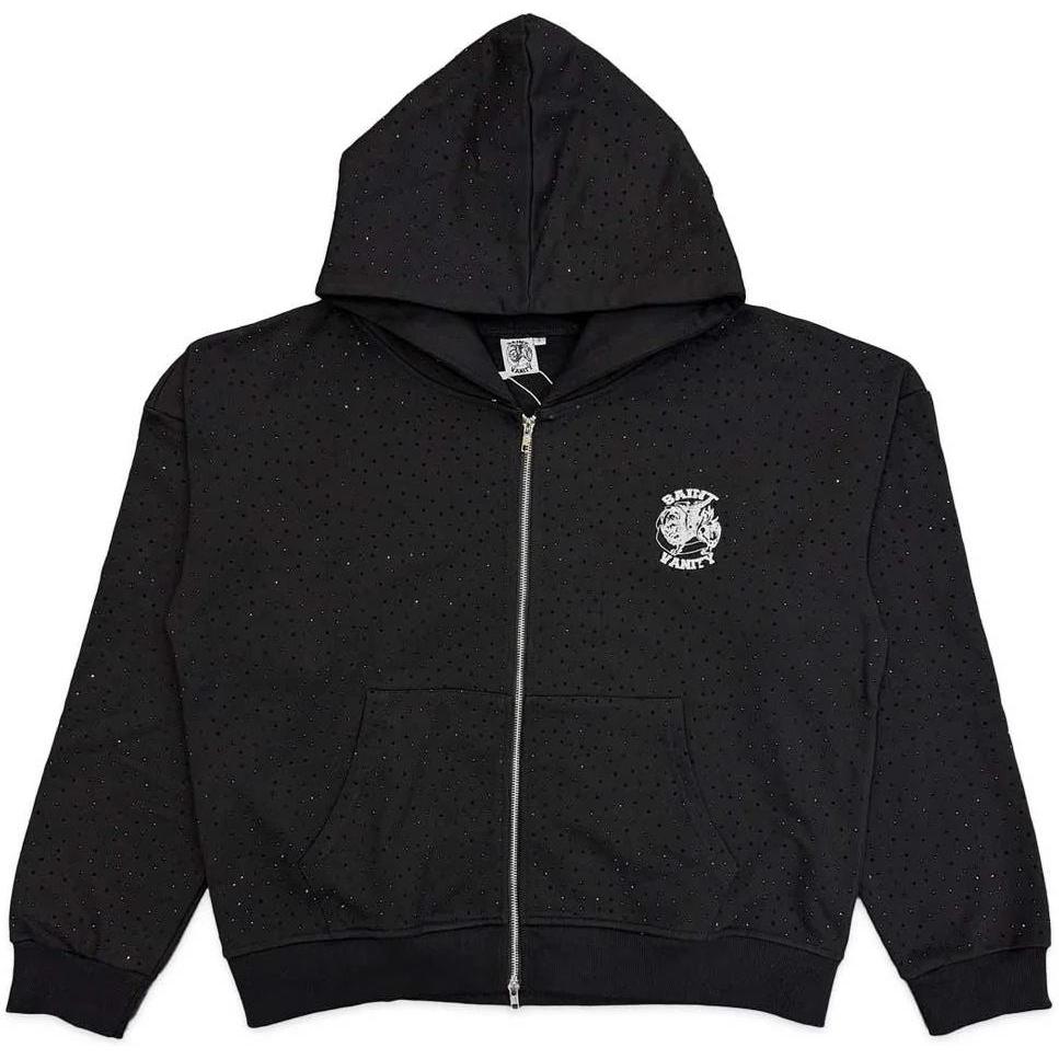 Saint Vanity VVS Zip Up Hoodie Oreo