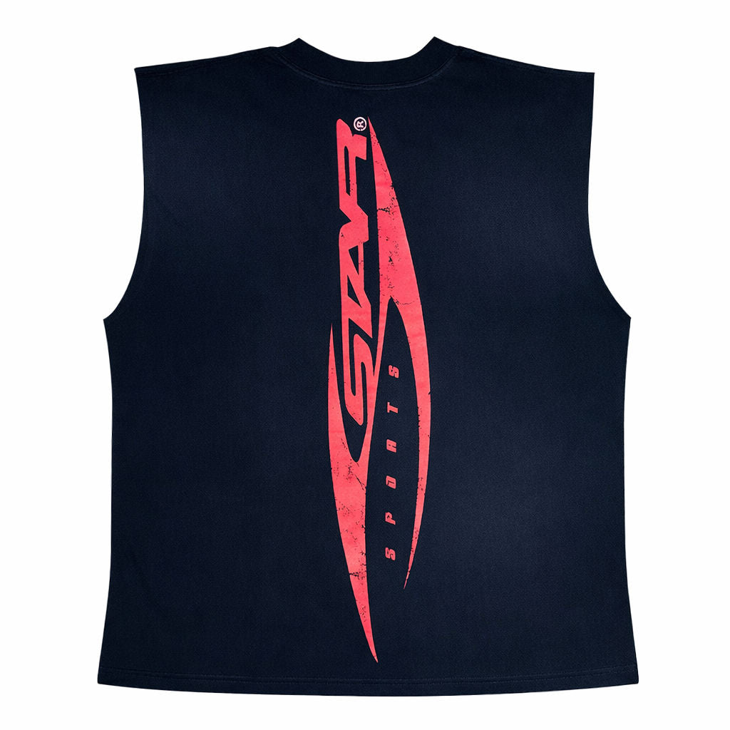 Hellstar Marathon Cutoff T-Shirt Black