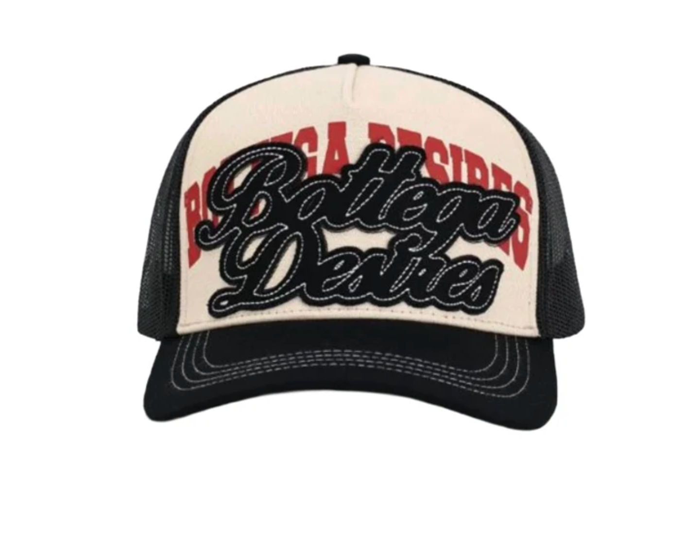 Bottega Desires Raw Trucker Hat