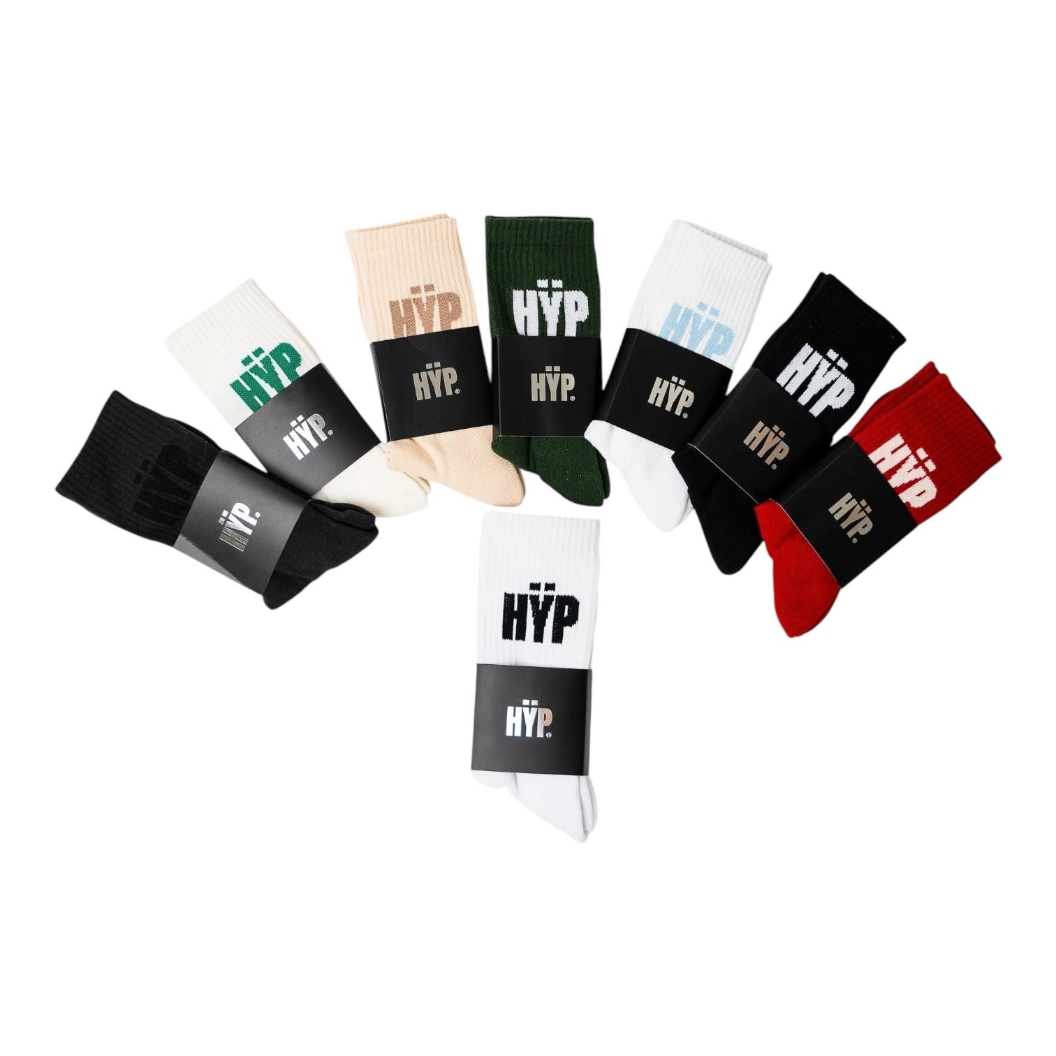 HŸP Crew Socks Baby Blue