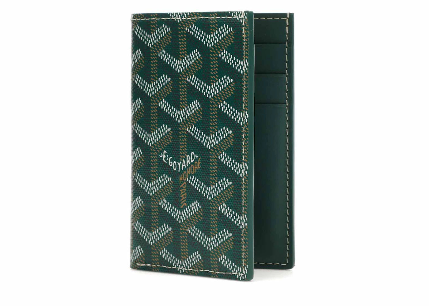 Goyard Saint Pierre Card Holder Green - Like New