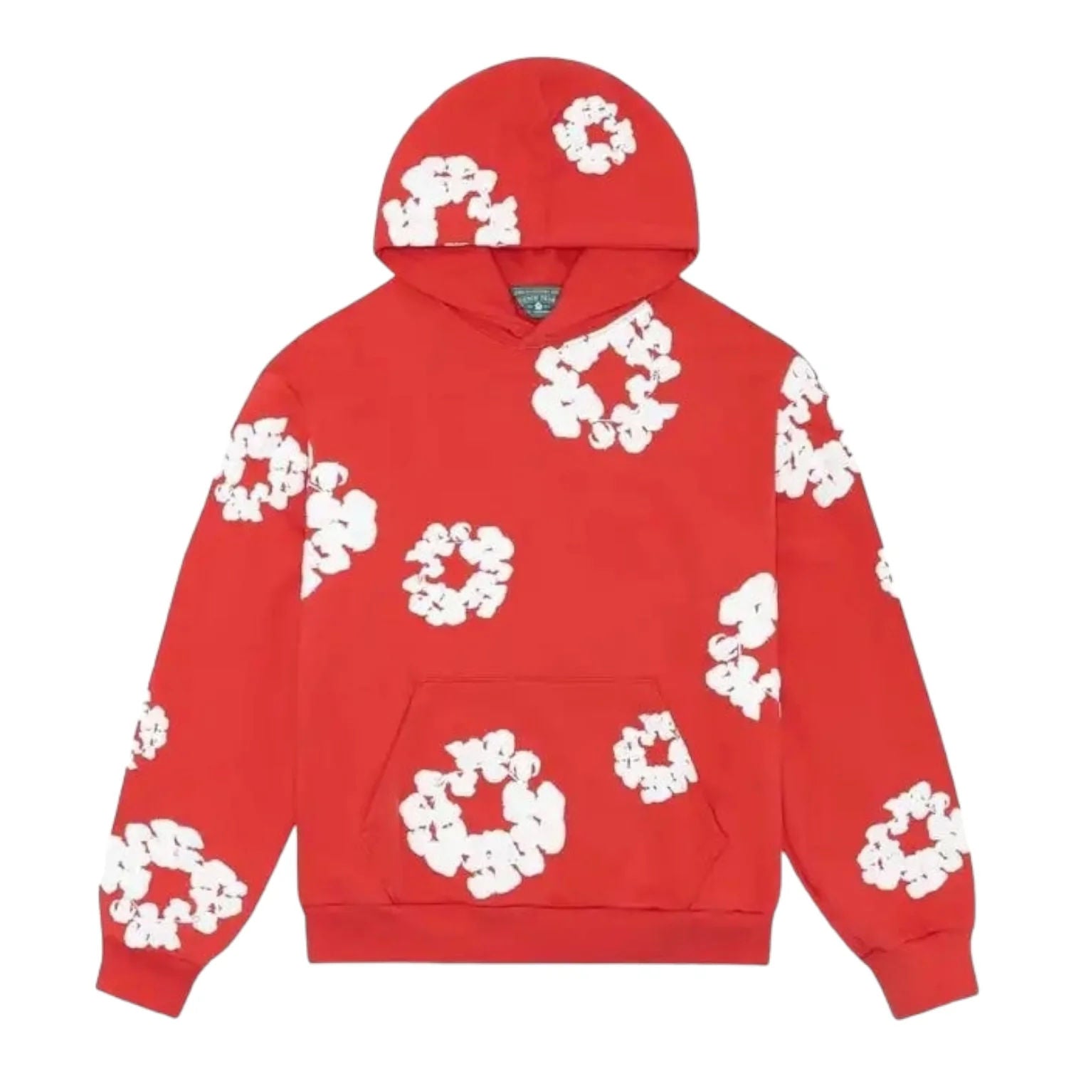 Denim Tears Cotton Wreath Hoodie Red