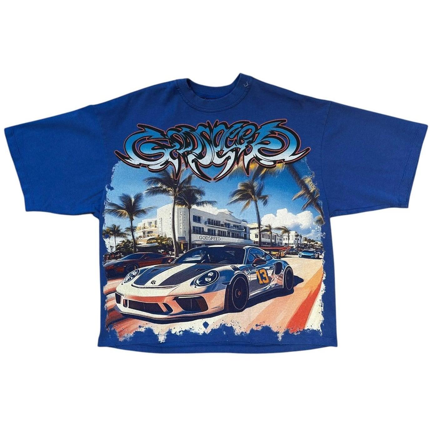 Godspeed Miami Exclusive GT T-Shirt Blue