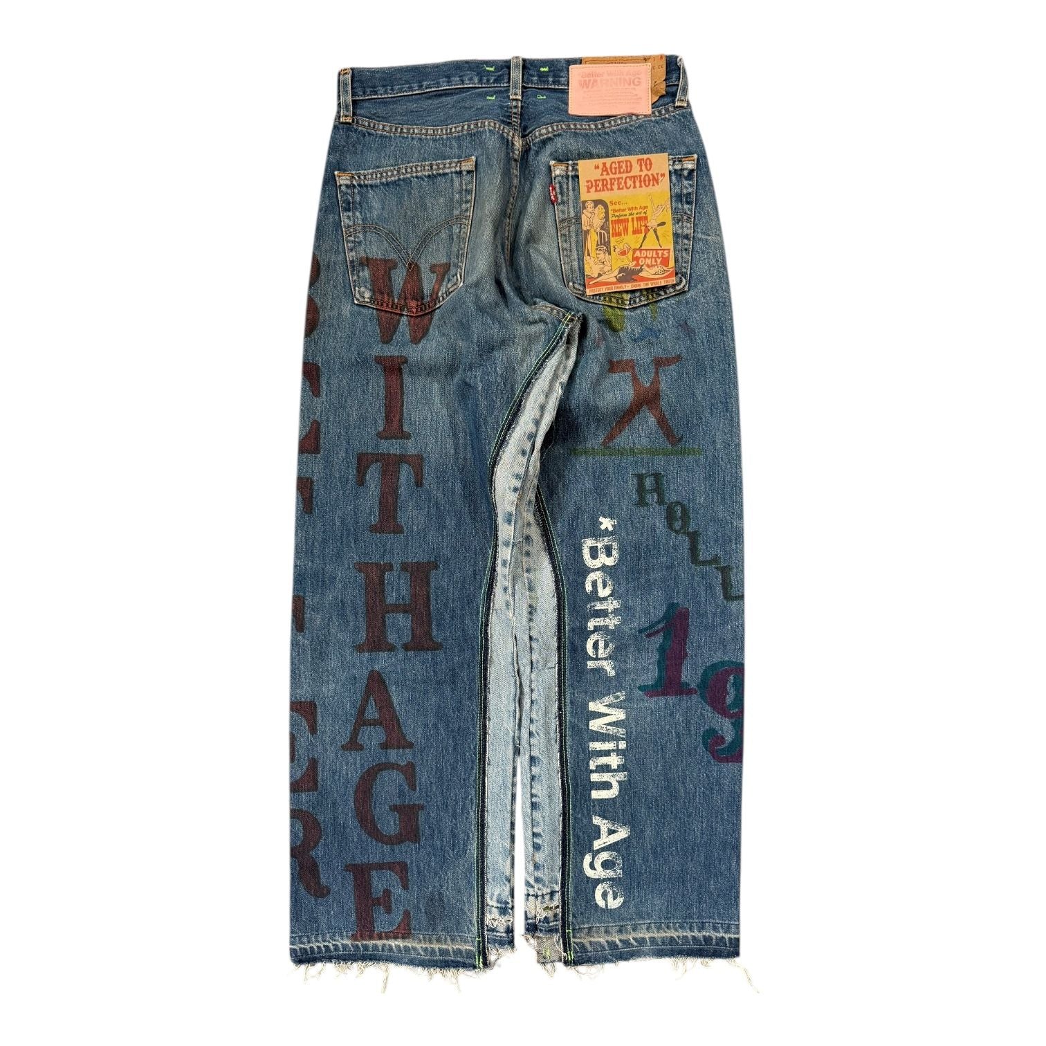 Better With Age Harrison Double-Wide Denim Multi #2