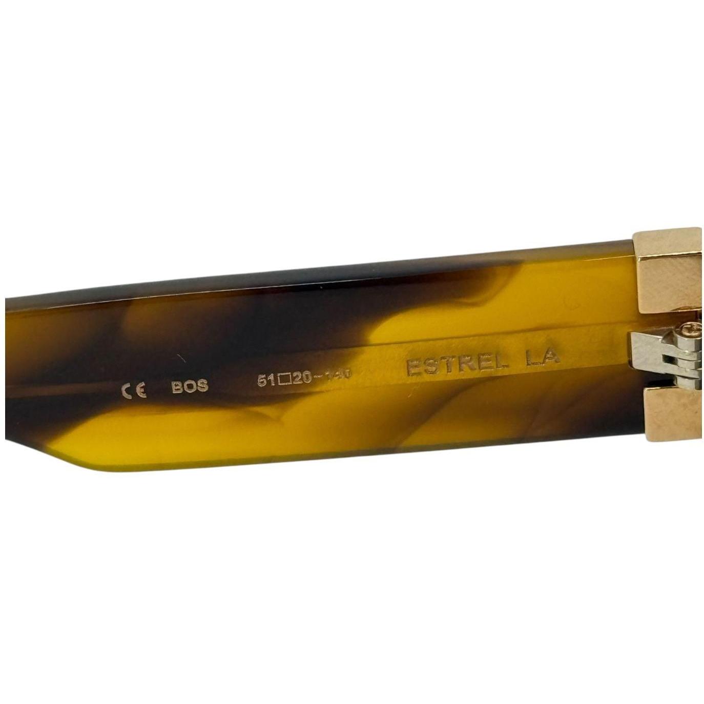 Chrome Hearts Estrel La Sunglasses Brown