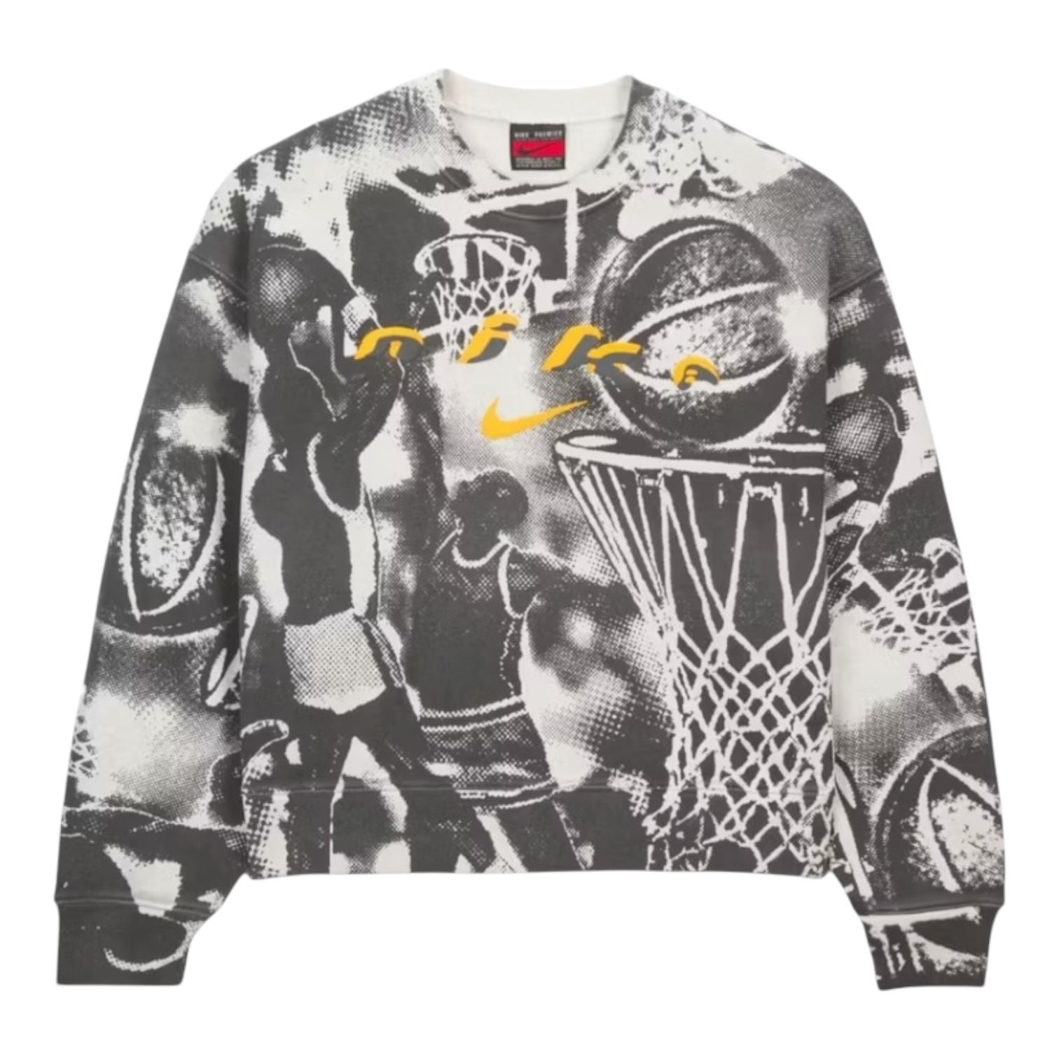 Cactus Plant Flea Market CPFM x Nike Hoop Crewneck Light Bone