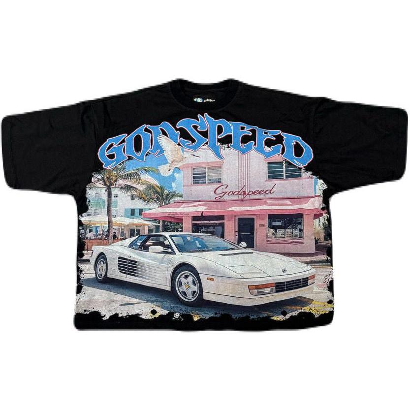 Godspeed Art Basel Rarri Shirt Black
