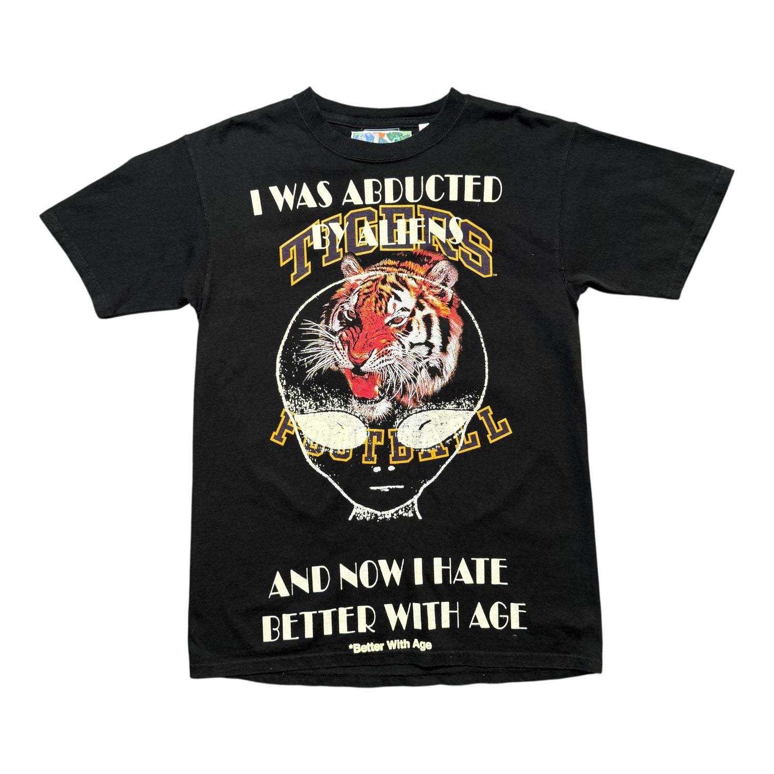 Better With Age Tiger Is This All There Black T-Shirt