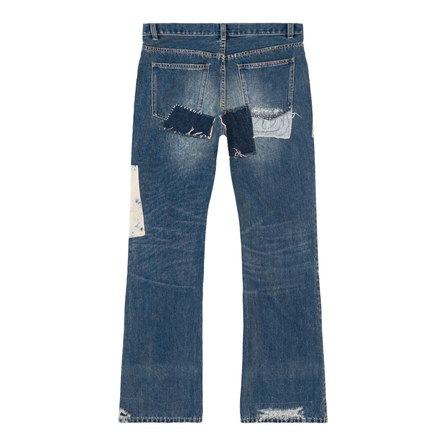 Bravest Studios Boro Denim Pants Blue