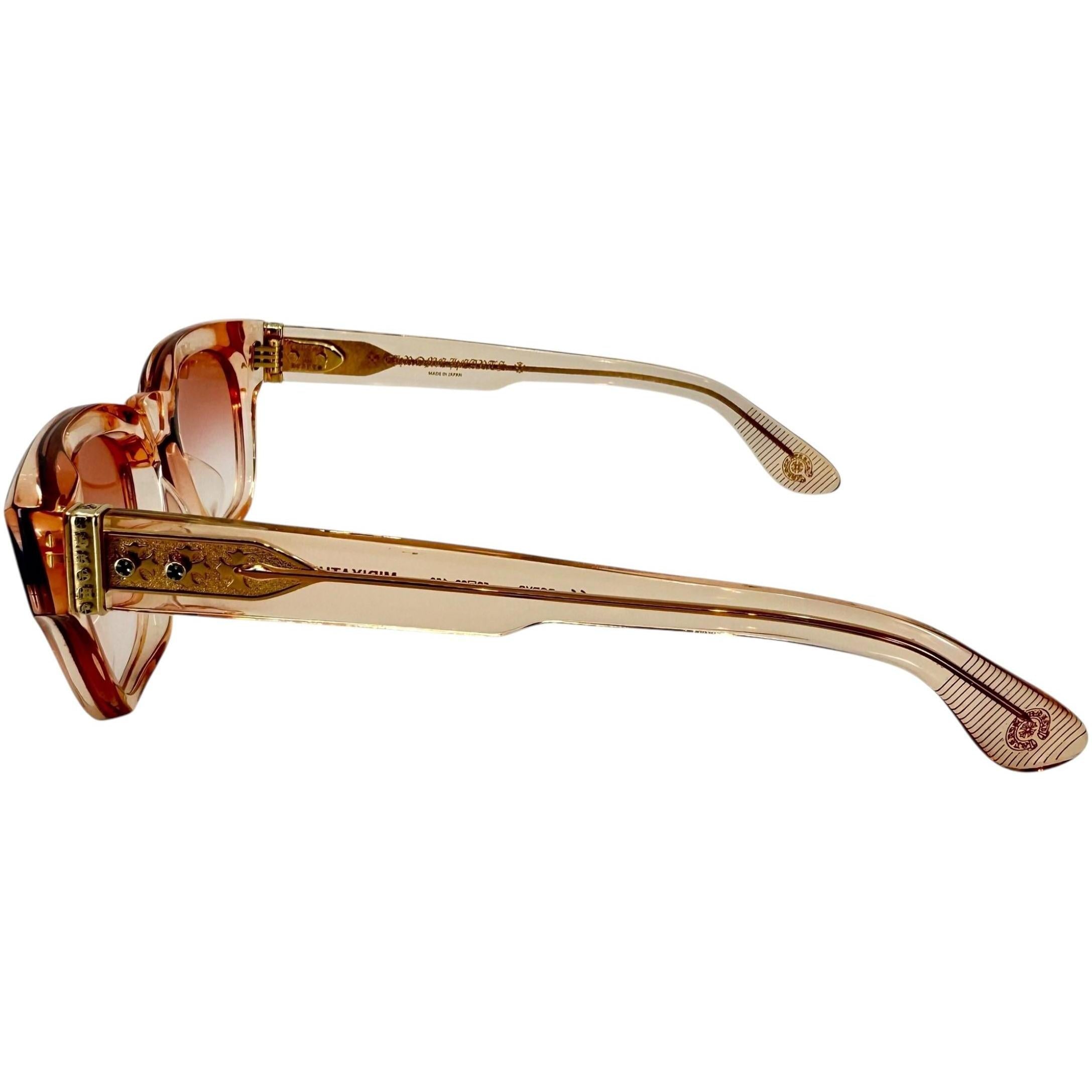 Chrome Hearts Midixathrill Rose Pink/Silver Sunglasses